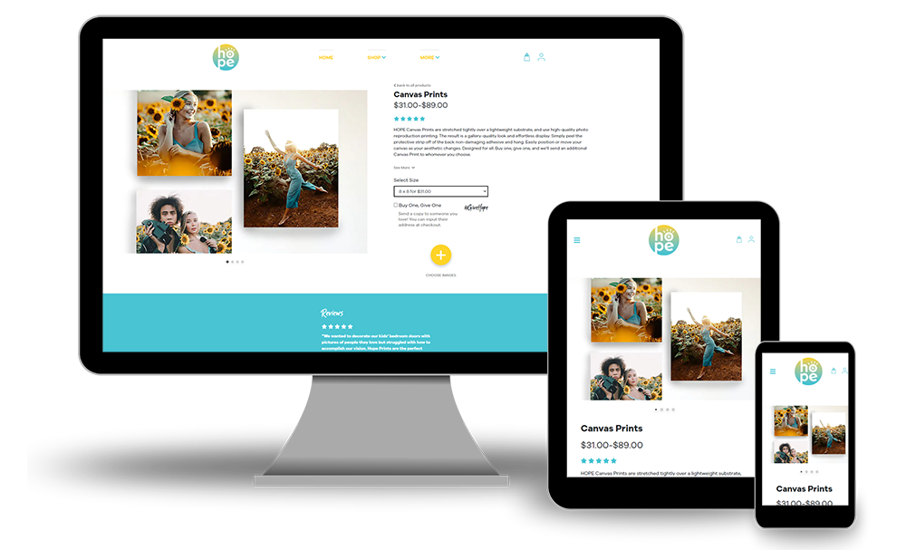 ECOMMERCE WEBSITE DESIGN